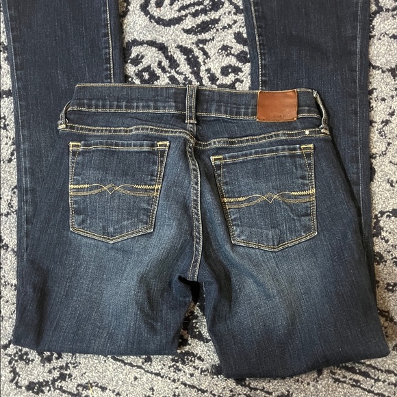 Lucky Brand Dark Blue Flare Women Jeans - Picture 4 of 4